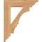 Ekena Millwork Balboa Traditional Smooth Bracket, Western Red Cedar, 3 1/2"W x 18"D x 22"H BKT04X18X22BOA01SWR - alternate 2